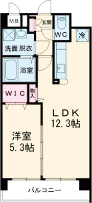 レジデンス利平治の間取り画像