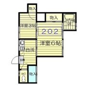 エコールFの間取り画像