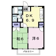 ニューシティ柴田Bの間取り画像