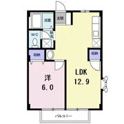 ピュアーズ95Bの間取り画像