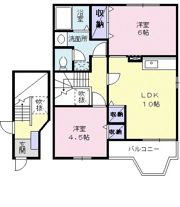 アカースの間取り画像