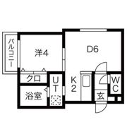 フォートレス福住の間取り画像
