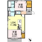 アコードMの間取り画像