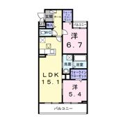 東正雀アパート（028256901）の間取り画像