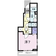 パークサイドソレイユの間取り画像