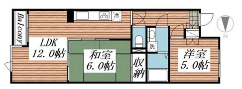 プレセランス・郡山の間取り画像
