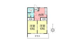 萩本コーポAの間取り画像