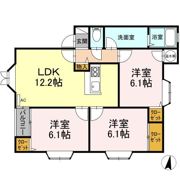 プレリュード Aの間取り画像