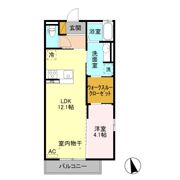 ルミエールクレストの間取り画像