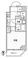 ｸﾞﾗｼｱﾌﾟﾚｲｽ錦糸町の間取り画像