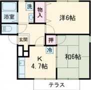 パセオファミーユの間取り画像