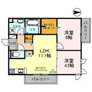 レオガーデンの間取り画像