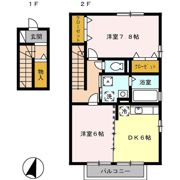 エミネンス上野中の間取り画像