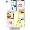 シュトラールの間取り画像