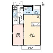 クレール桜の間取り画像