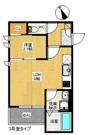 Regalest N.P 中広(仮称RE 中広3)の間取り画像