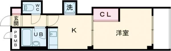 近鉄タクシー弥富ビルの間取り画像
