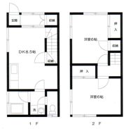 小川テラスハウス3の間取り画像
