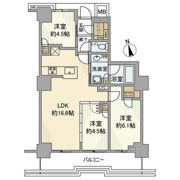 BrilliaTower聖蹟桜ヶ丘BLOOMING RESIDENCEの間取り画像