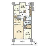 パークホームズ横浜反町の間取り画像