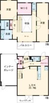 陽だまりの丘1丁目戸建の間取り画像
