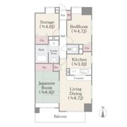 グリーンコート（錦糸町）の間取り画像