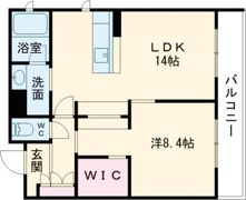 シャーメゾンステージ鳥栖の間取り画像