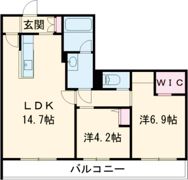 シャーメゾンAristioの間取り画像