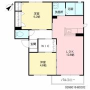 フローラ B棟の間取り画像