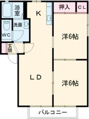 サンライズ Iの間取り画像