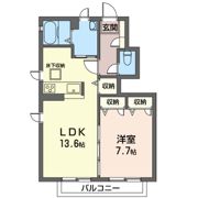 メゾンラフォーレAの間取り画像