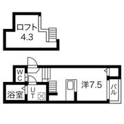 MICASA志賀本通の間取り画像