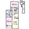 アイリス横山Aの間取り画像