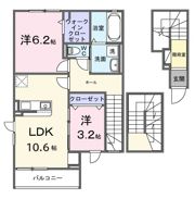 メゾン 二十二夜の間取り画像
