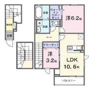 メゾン 二十二夜の間取り画像