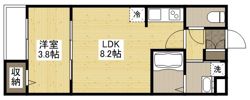アコット春日の間取り画像