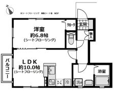 ボヌール新横浜の間取り画像