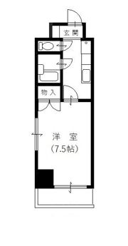 パラシオン高岡町の間取り画像