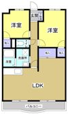 ラポール下俣南の間取り画像