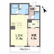ツヴェルフⅡの間取り画像