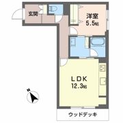ツヴェルフⅡの間取り画像