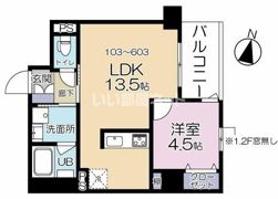 コンフォートスクエア川崎の間取り画像
