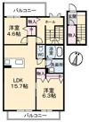 アルファ A棟?の間取り画像