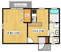 グレースコートⅡの間取り画像