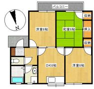 Neo Avanti Ⅱの間取り画像