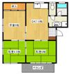コーポハマダの間取り画像