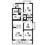 カーサフェリーチェの間取り画像