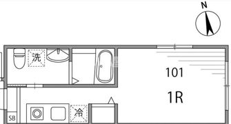ファブール蒲田の間取り画像