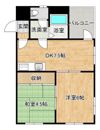 コアマンション熊高前の間取り画像