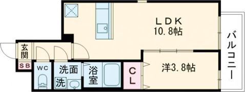 Favor Court南草津の間取り画像